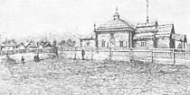 с. Мильково. Церковь, конец XIX века.